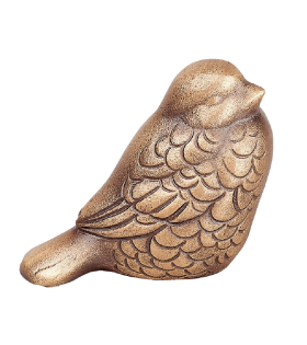 Foto van Bronzen vogel